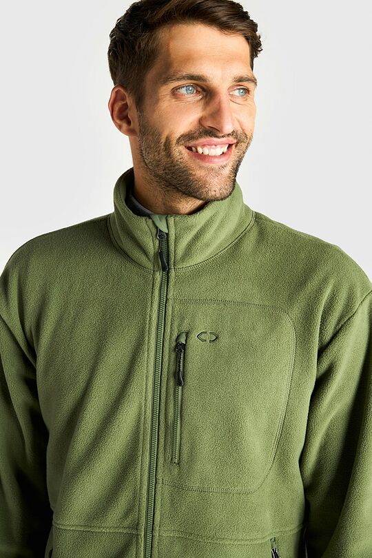 Full-zip fleece 2 | GREEN | Audimas