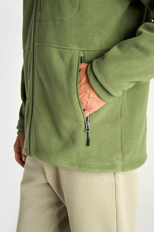 Full-zip fleece 3 | GREEN | Audimas
