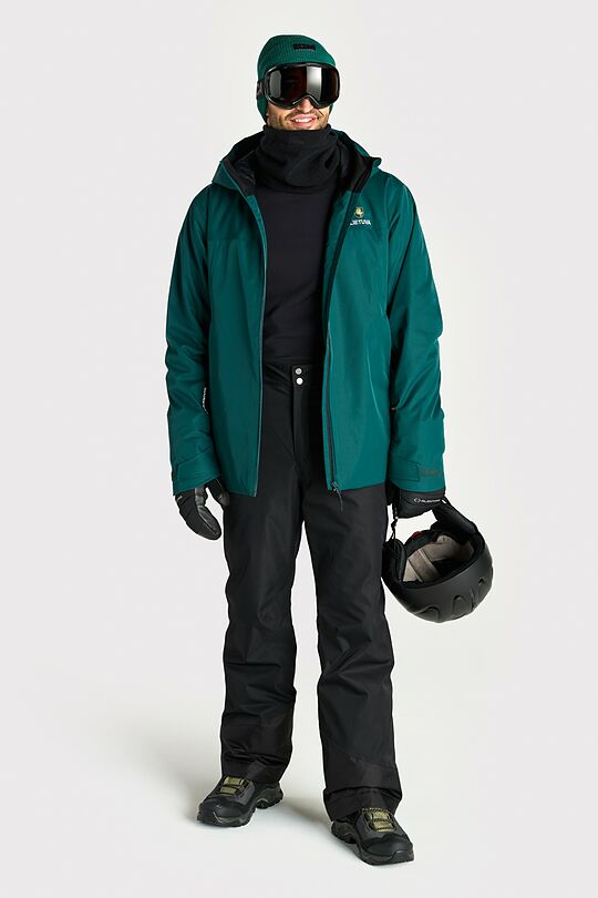 Ski jacket with 3M insulation and a membrane 1 | GREEN | Audimas