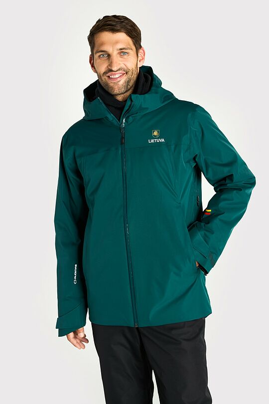 Ski jacket with 3M insulation 2 | GREEN | Audimas
