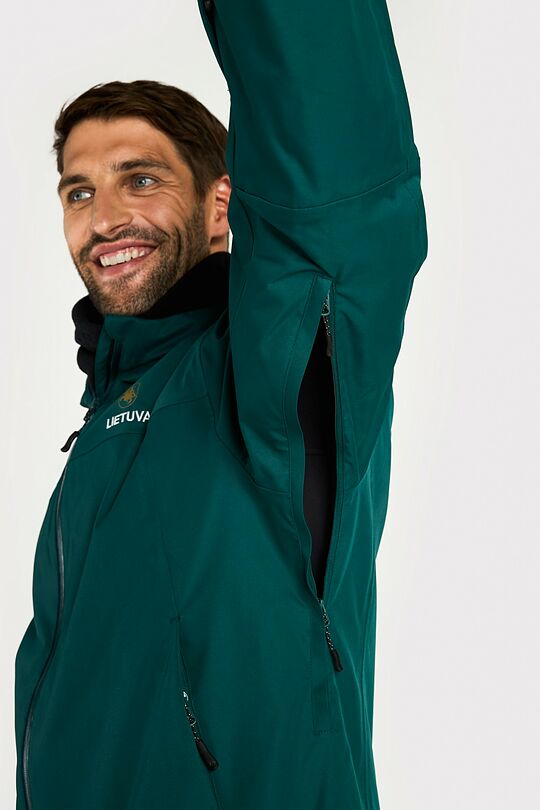 Ski jacket with 3M insulation and a membrane 10 | GREEN | Audimas