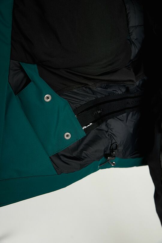 Ski jacket with 3M insulation and a membrane 11 | GREEN | Audimas