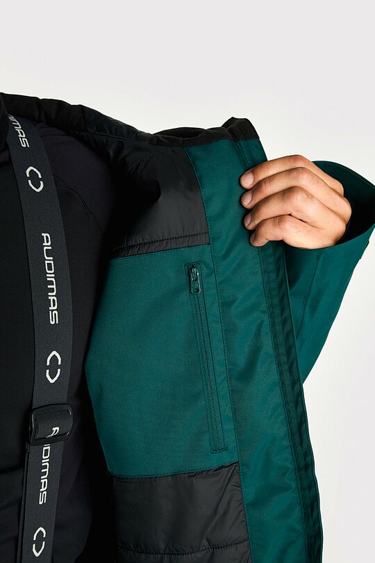 Ski jacket with 3M insulation and a membrane 12 | GREEN | Audimas