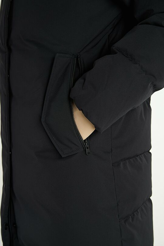 Down coat with membrane 5 | BLACK | Audimas