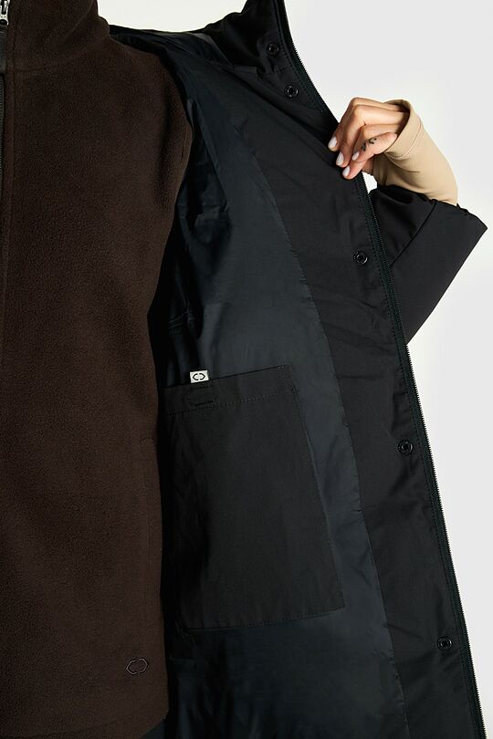 Down coat with membrane 7 | BLACK | Audimas