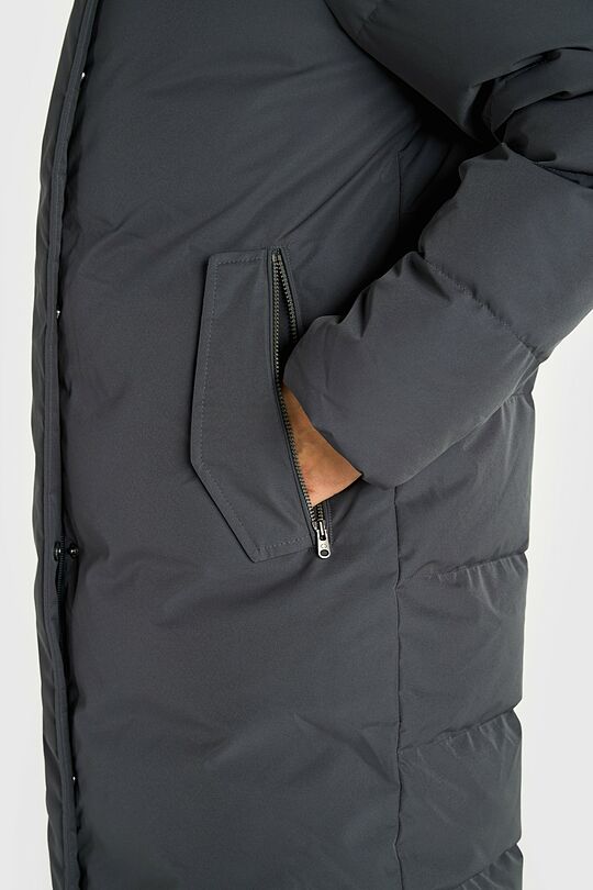 Down coat with membrane 5 | GREY | Audimas