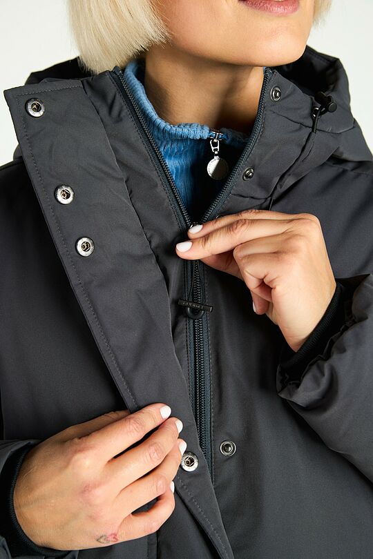 Down coat with membrane 7 | GREY | Audimas
