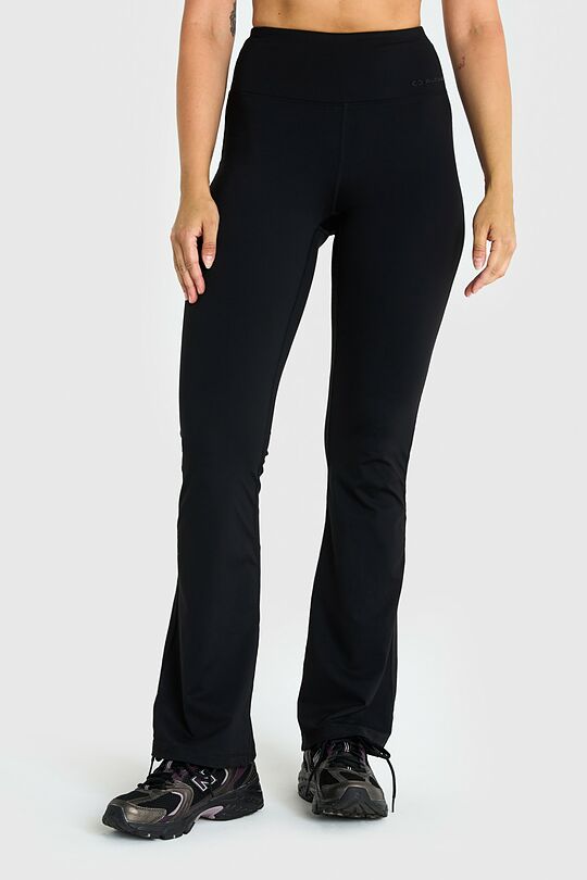 Flared leggings 2 | BLACK | Audimas
