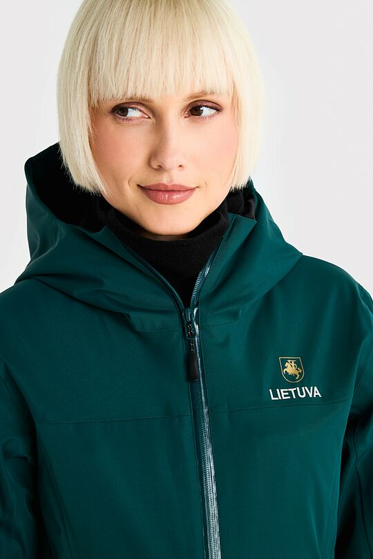 Ski jacket with 3M insulation and a membrane 4 | GREEN | Audimas