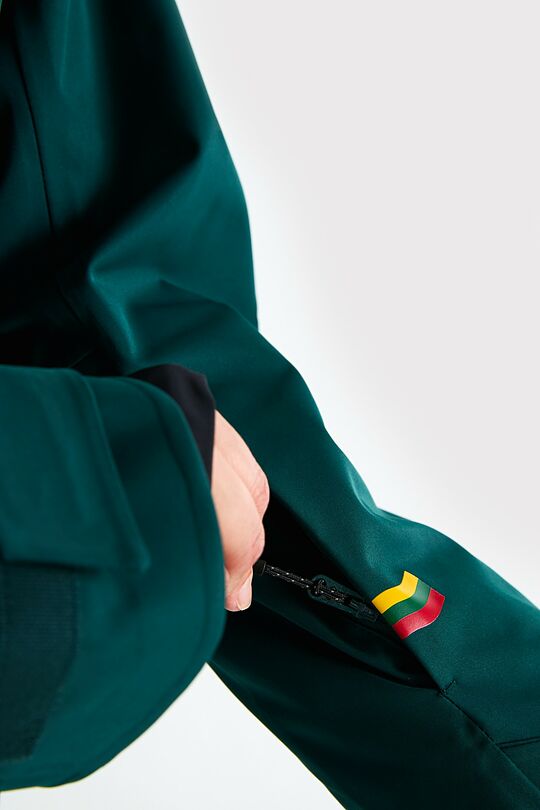 Ski jacket with 3M insulation and a membrane 5 | GREEN | Audimas