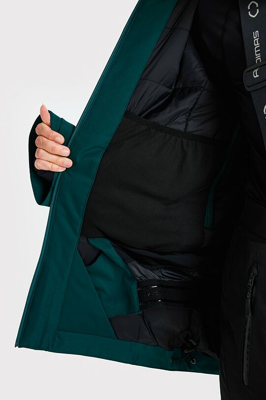 Ski jacket with 3M insulation and a membrane 11 | GREEN | Audimas
