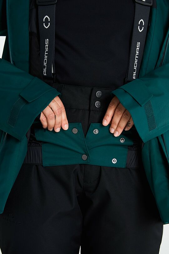 Ski jacket with 3M insulation and a membrane 14 | GREEN | Audimas