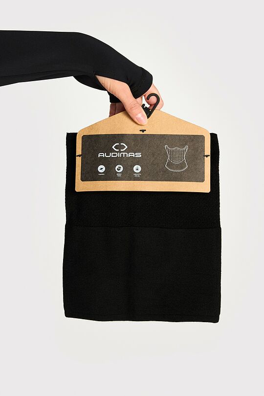 Stretchy, breathable double-sided muff 6 | BLACK | Audimas