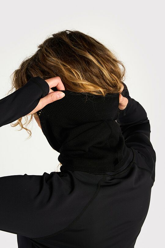 Stretchy, breathable double-sided muff 5 | BLACK | Audimas