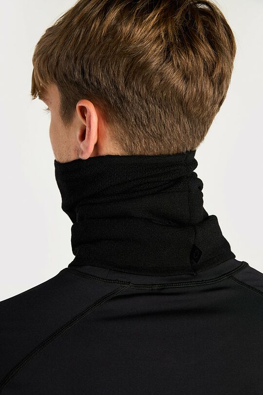 Stretchy, breathable double-sided muff 8 | BLACK | Audimas