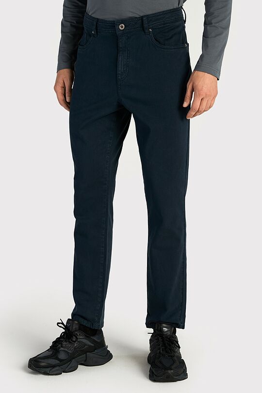 Straight fit 5 pocket pants 3 | BLUE | Audimas
