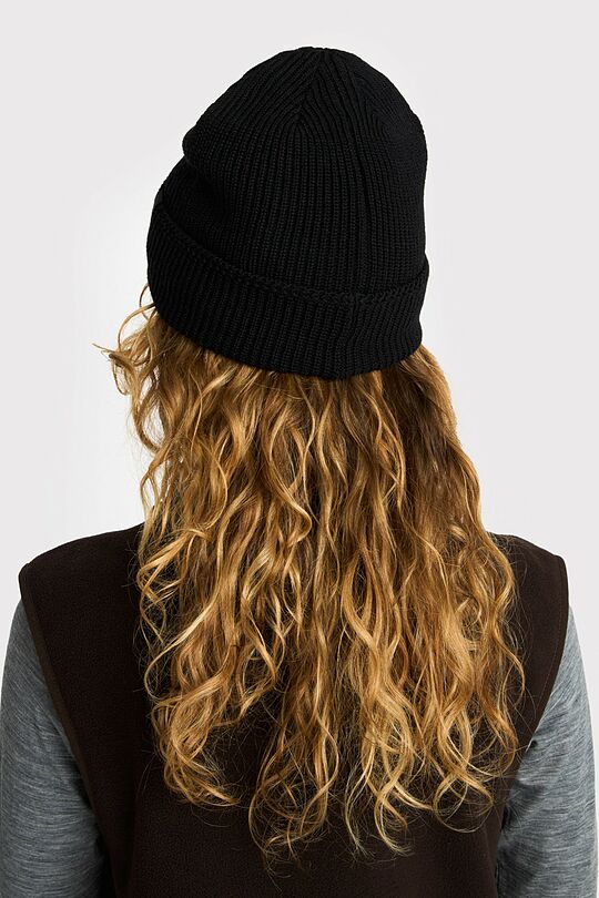 Polylana knitted beanie 4 | BLACK | Audimas