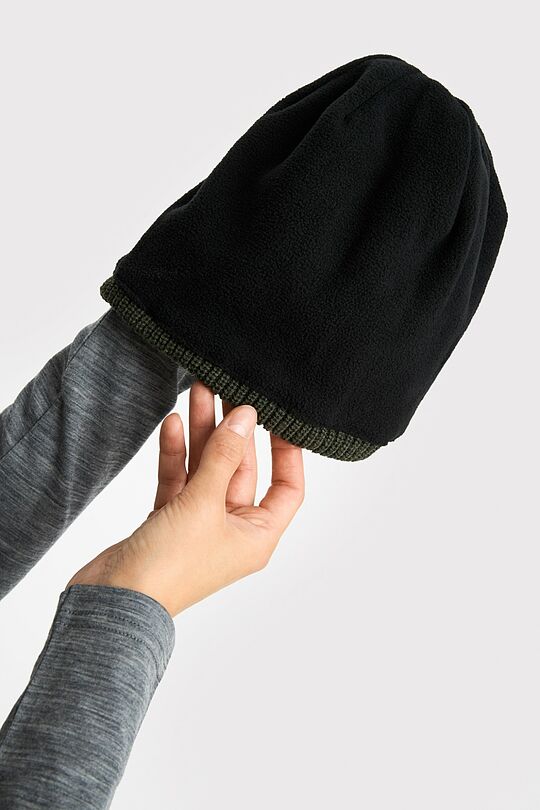 Polylana knitted beanie 7 | GREEN | Audimas