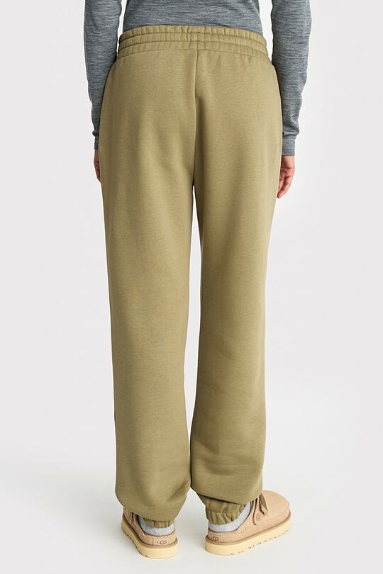 Oversized cotton fleece sweatpants 3 | GREEN | Audimas