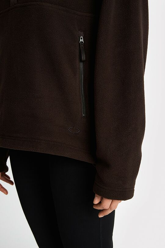 Half closure fleece 3 | BROWN | Audimas