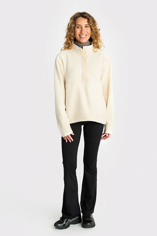 Half closure fleece 6 | Cream | Audimas