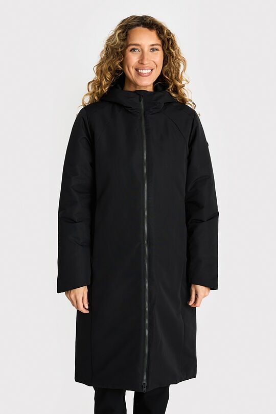 Coat with synthetic insulation 4 | BLACK | Audimas
