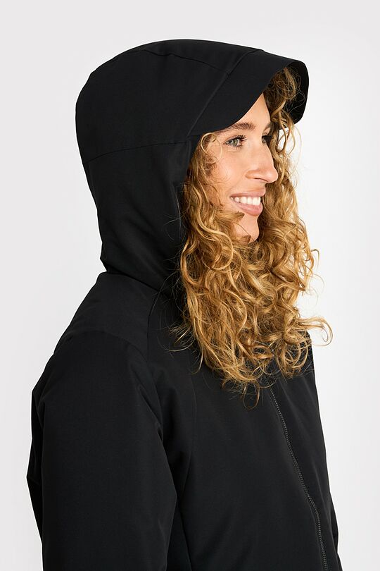 Coat with synthetic insulation 6 | BLACK | Audimas