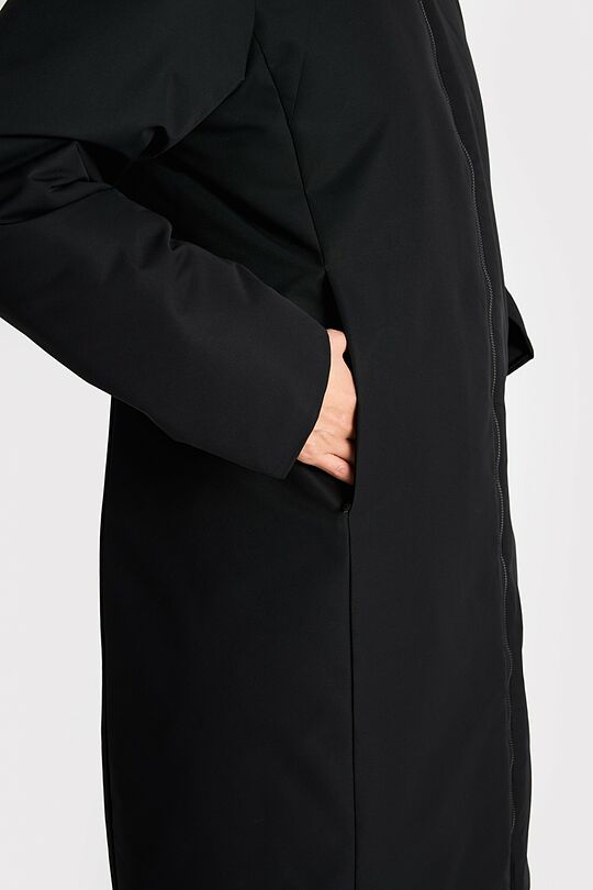 Coat with synthetic insulation 7 | BLACK | Audimas