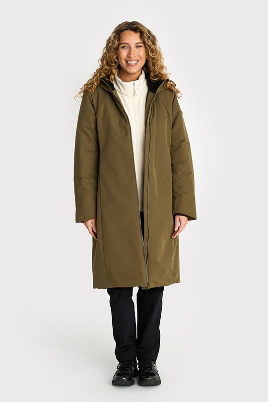 Coat with synthetic insulation 8 | GREEN | Audimas