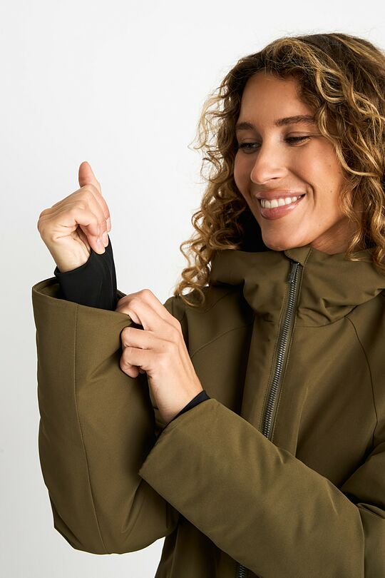Coat with synthetic insulation 5 | GREEN | Audimas