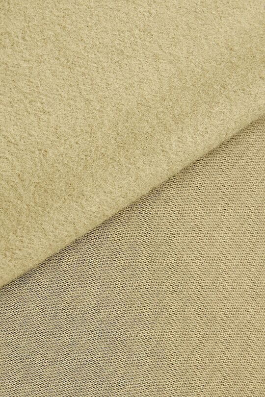 Oversized cotton fleece sweatshirt 4 | GREEN | Audimas