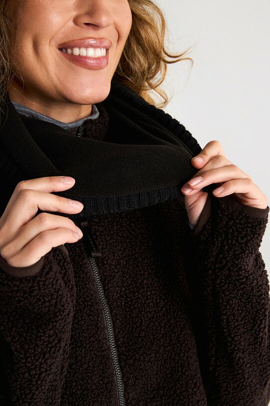 Neck muff with fleece lining 4 | BLACK | Audimas