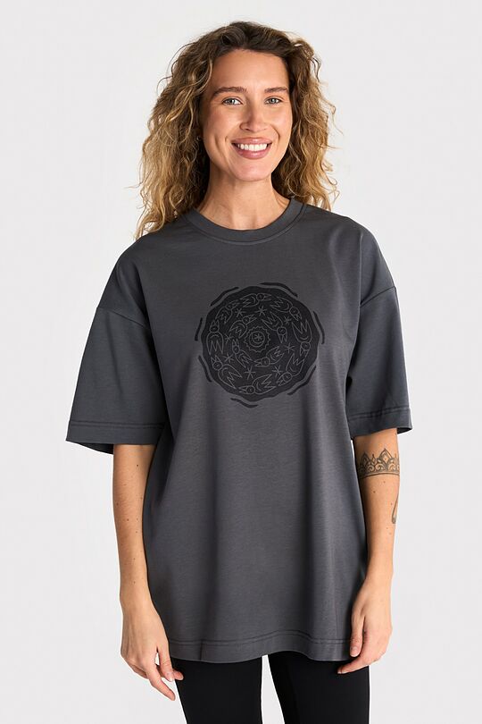 Short sleeves cotton T-shirt "Twelve raven brothers" 5 | GREY | Audimas