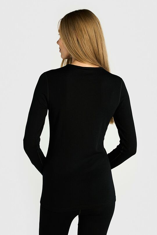 Merino base layer top and leggings set 4 | BLACK | Audimas