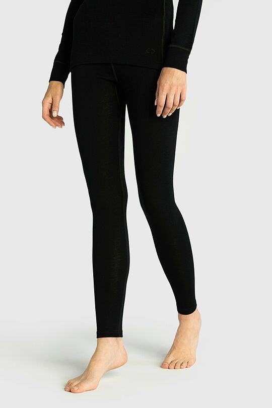 Merino base layer top and leggings set 6 | BLACK | Audimas