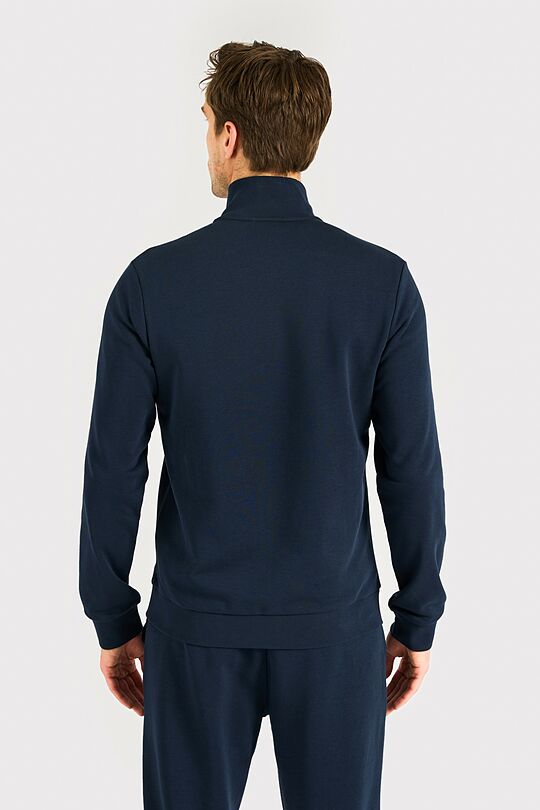 Cotton French terry full-zip sweatshirt 2 | MĖLYNA | Audimas