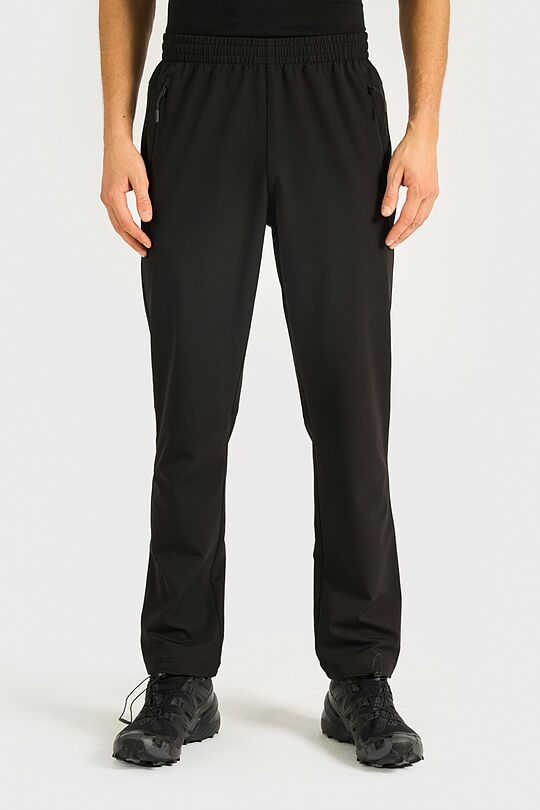 Stretchy woven trackpants 2 | BLACK | Audimas