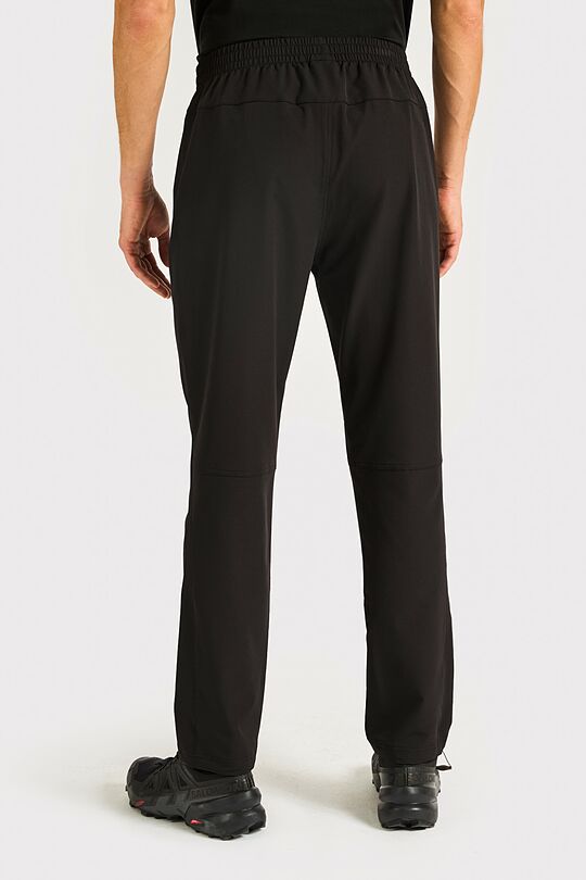 Stretchy woven trackpants 5 | BLACK | Audimas