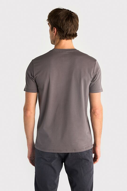 Short sleeve cotton T-shirt 2 | GREY | Audimas