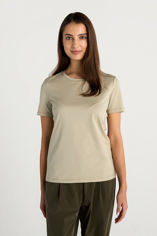 Cotton short sleeve T-shirt 1 | GREY | Audimas