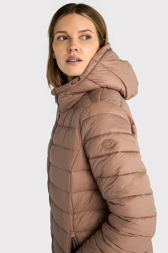 Essential quilted coat 4 | BROWN | Audimas