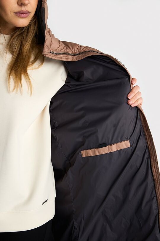 Essential quilted coat 7 | BROWN | Audimas