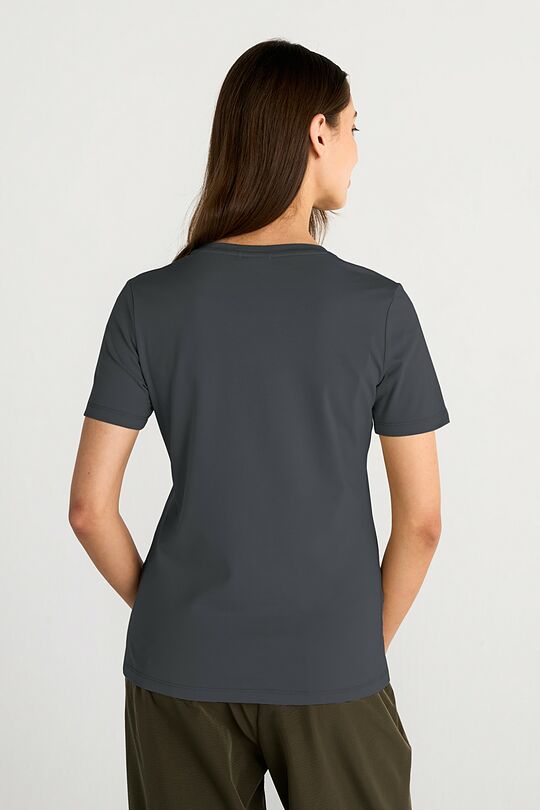 Cotton short sleeve T-shirt 2 | DARK GREY | Audimas