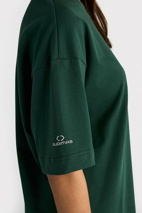 National collection oversized T-shirt 5 | GREEN | Audimas