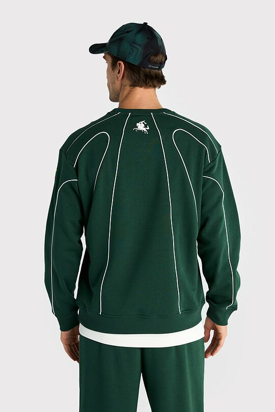 National collection oversized sweatshirt 3 | GREEN | Audimas