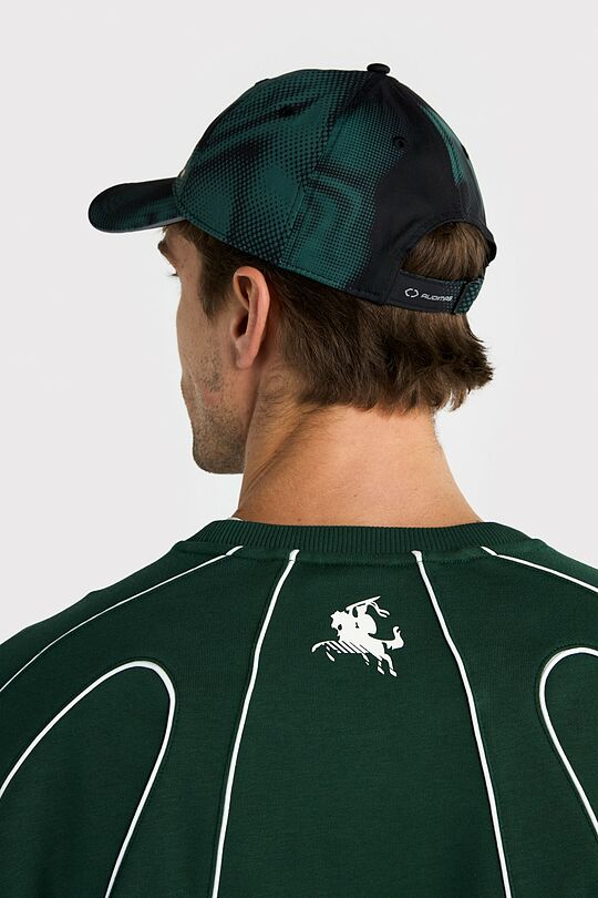 National collection oversized sweatshirt 5 | GREEN | Audimas