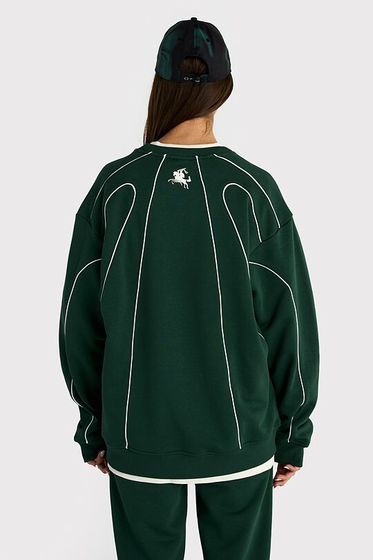 National collection oversized sweatshirt 5 | GREEN | Audimas