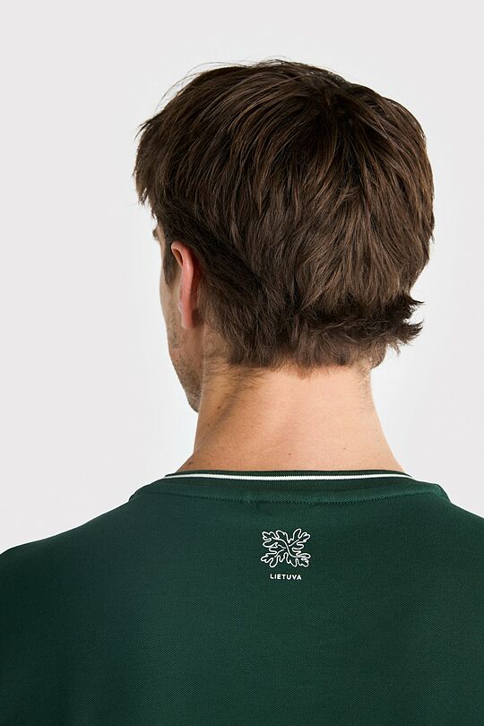 National collection pique T-shirt 3 | GREEN | Audimas