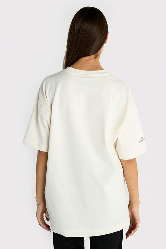 National collection oversized T-shirt 4 | Cream | Audimas