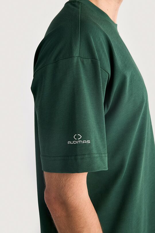 National collection oversized T-shirt 7 | GREEN | Audimas